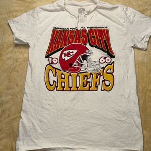 NFL Kansas City Chiefs Red and Yellow Tee